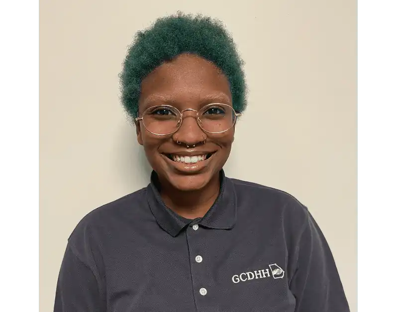 A member of the GCDHH team